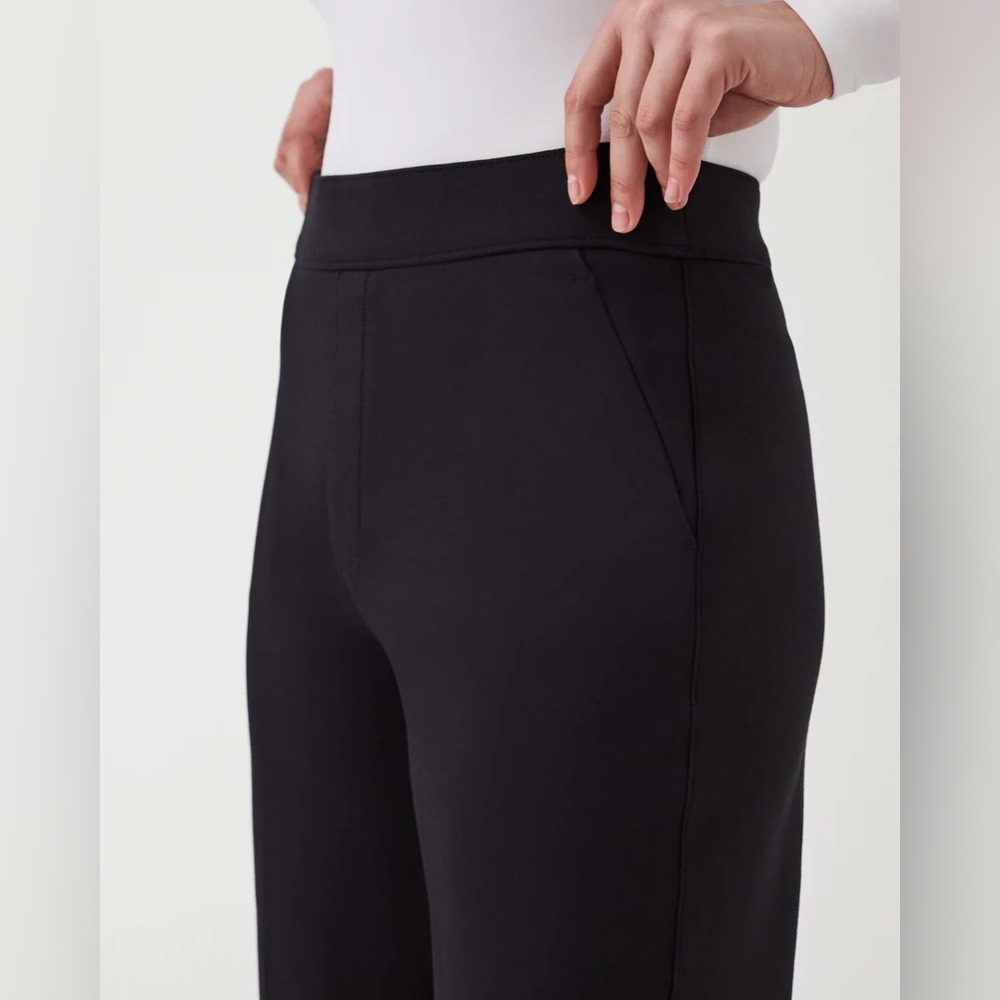 SPANX The Perfect Pant Wide Leg Black NWT Size L - Picture 10 of 11